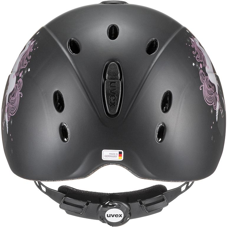 Uvex Cap Onyxx pony zwart mat - Afbeelding 2
