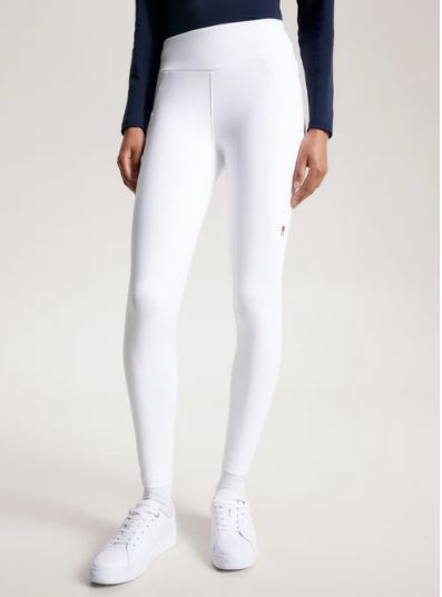 Tommy Hilfiger Monaco winter competition legging Wit-0