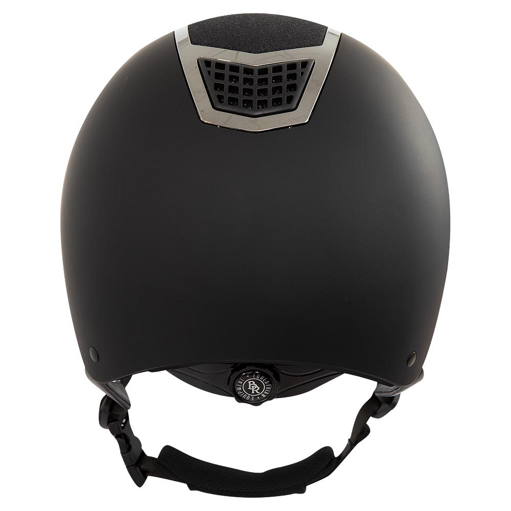 BR rijhelm Lambda Glitter Zwart-Gunmetal - Afbeelding 2