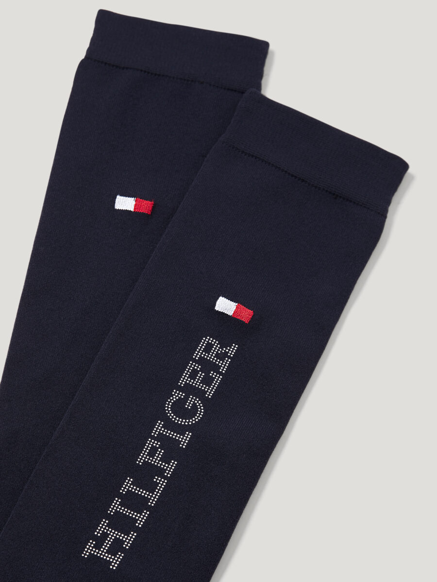 Tommy Hilfiger Madison Studded Riding Socks DESERT SKY - Image 2