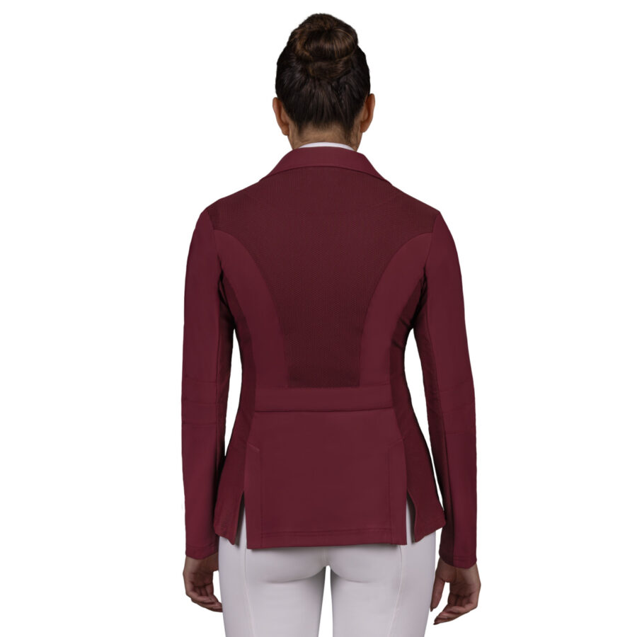 QHP Competition Jacket Novèn Maroon - Image 2