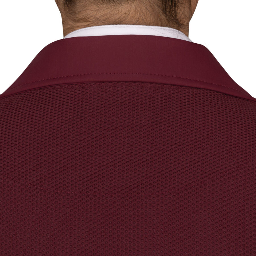 QHP Competition Jacket Novèn Maroon - Image 3