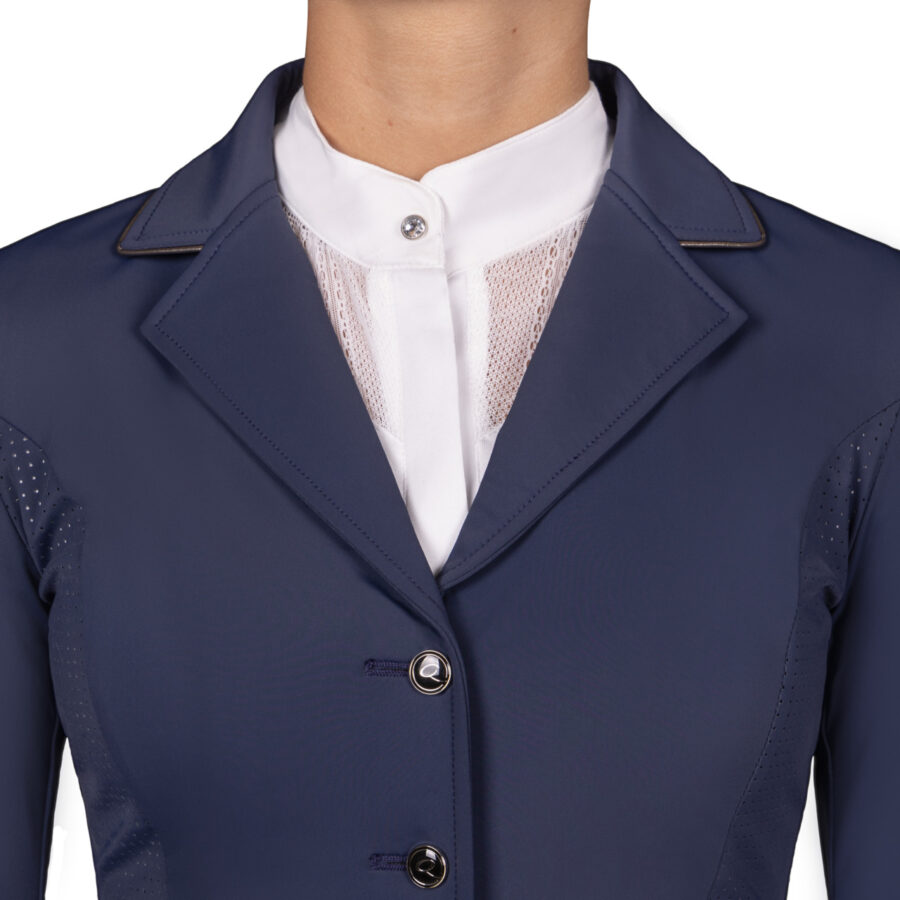 QHP Competition Jacket Sariah Navy - Image 4