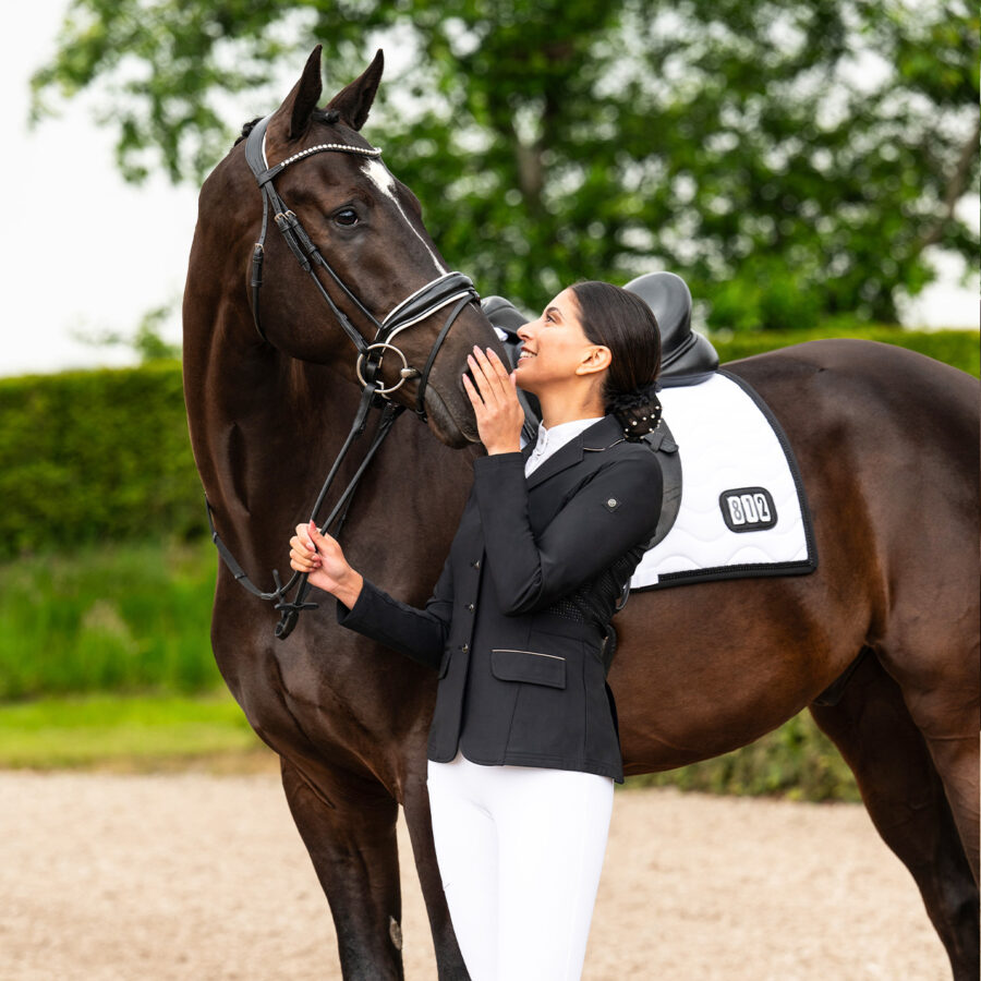 QHP Competition Jacket Sariah Black - Image 8