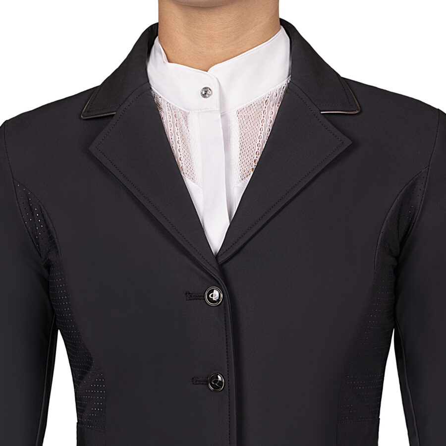 QHP Competition Jacket Sariah Black - Image 2