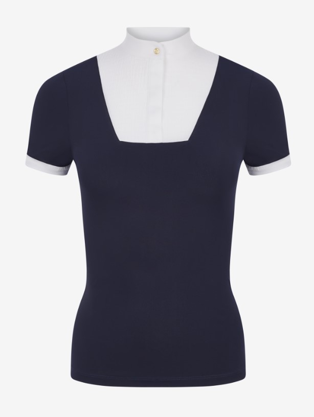 Sophia Short Sleeve Show Shirt Navy