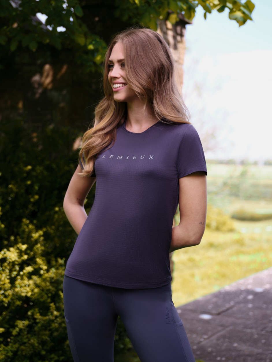 LeMieux Sports t-shirt Dusk Blue